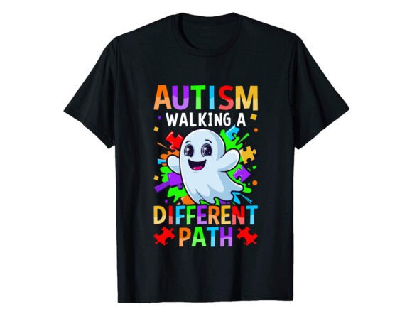 Autism Walking a Different Graphics and T-Shirt Designs Review
