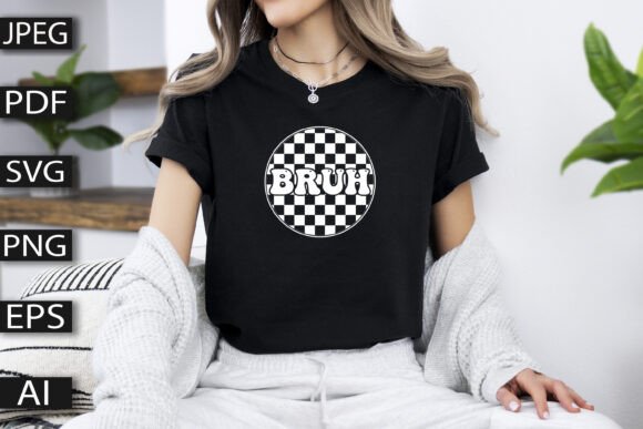 Bruh. Retro Vibes Graphics and T-Shirt Designs Review