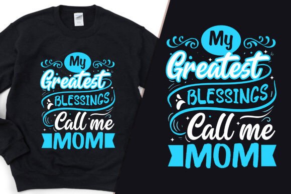 Call Me Mom Title Stylish Tshirt Design Graphics and T-Shirt Designs