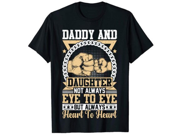 Daddy and Mom Father T-shirt Design Graphics Review