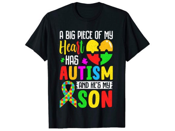 Proud Autism Mom T-shirt Graphics and T-Shirt Designs Review