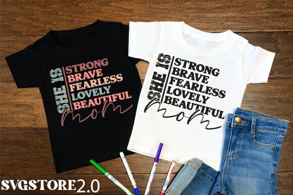 She is SVG, Mothers Day T-Shirt ,Mom PNG Graphics